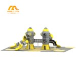 Outdoor Play Set Factory - Innovative Yellow Slide Climbing Beach Umbrella