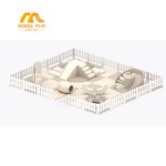 Playground Toy Factory - Hot Sales Plastic Drilling Tunnel Arched