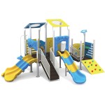 Slide Set Supplier - Outdoor Slide Set Toddlers Colorful Modular