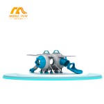 Park Slide Set Factory - Premium Children Play Set Weather Resistant