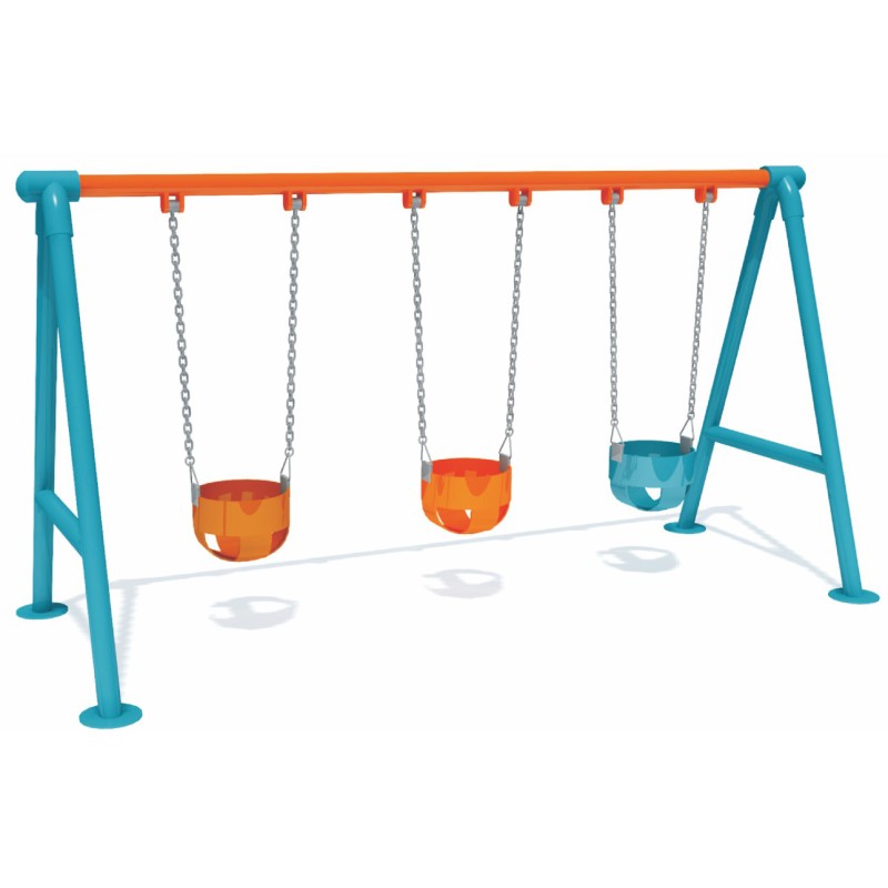 Backyard Swing Set Manufacturer - Versatile Setup All Ages Outdoor Space