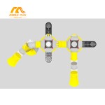 Playground Slide Supplier - 2025 New Space Theme Kid's Slide Outdoor