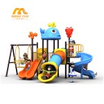 Amusement Park Manufacturer - Pirate Ship Theme Large Outdoor Slide