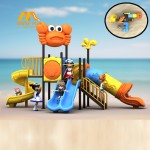 Amusement Park Manufacturer - Pirate Ship Theme Large Outdoor Slide