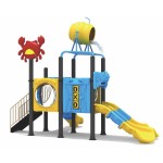 Playground Slide Supplier - Hot Sales China Kids Outdoor Plastic Slides