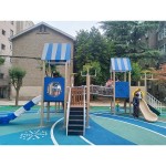 Splash Zone Supplier - Outdoor Splash Set Bucket Tip Yellow Slide