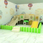 Soft Play Equipment Manufacturer - Golden White Set Kids Party Center
