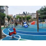 Splash Zone Supplier - Outdoor Splash Set Bucket Tip Yellow Slide