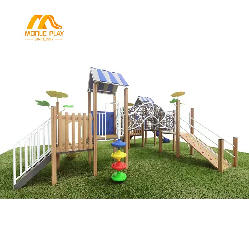 Splash Zone Supplier - Outdoor Splash Set Bucket Tip Yellow Slide