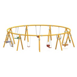 Thrilling Swing Set Supplier - Exciting Swing Set Slide Features Young