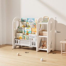 Bookshelf Factory - Large Capacity Toy Storage Cabinet