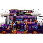 Baby Playpen Factory - Modern Wood Panel Guardrail