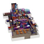 Baby Playpen Factory - Modern Wood Panel Guardrail