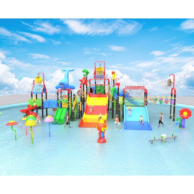 Water Slide Factory - Customized Ocean-Themed Big Slides