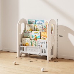 Toy Chest Factory - Plastic Bear Storage Bookshelf