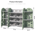 Bookshelf Factory - Large Capacity Multi-layer Cabinet