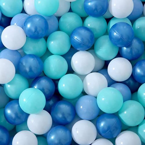 Ball Pit Balls Factory - Bulk 1000pcs White Transparent Ocean