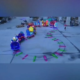 Track Train Factory - Battery Powered Amusement Park Train