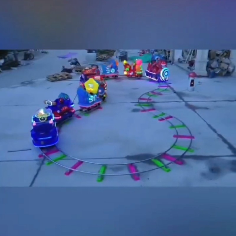 Track Train Factory - Battery Powered Amusement Park Train