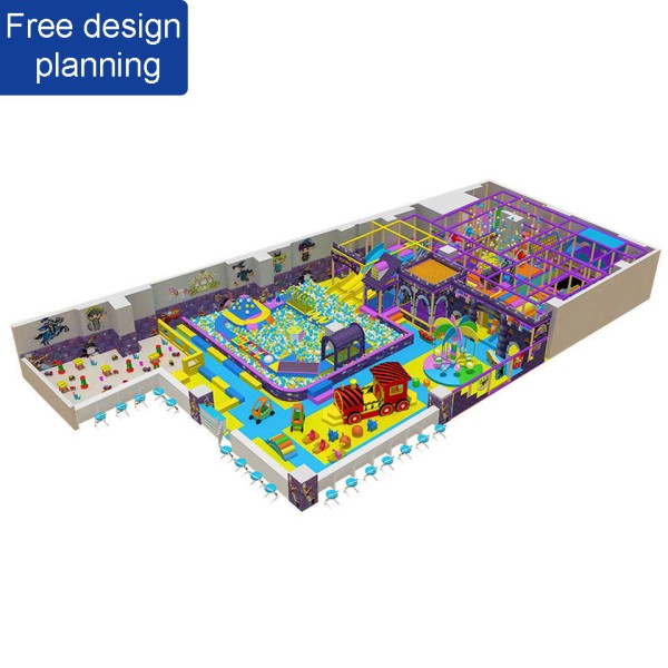 Softplay Equipment Manufacturer - Trampoline Park Ball Pit Slide Kids