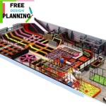 Playground Equipment Factory - Children Softplay Trampoline Park Large