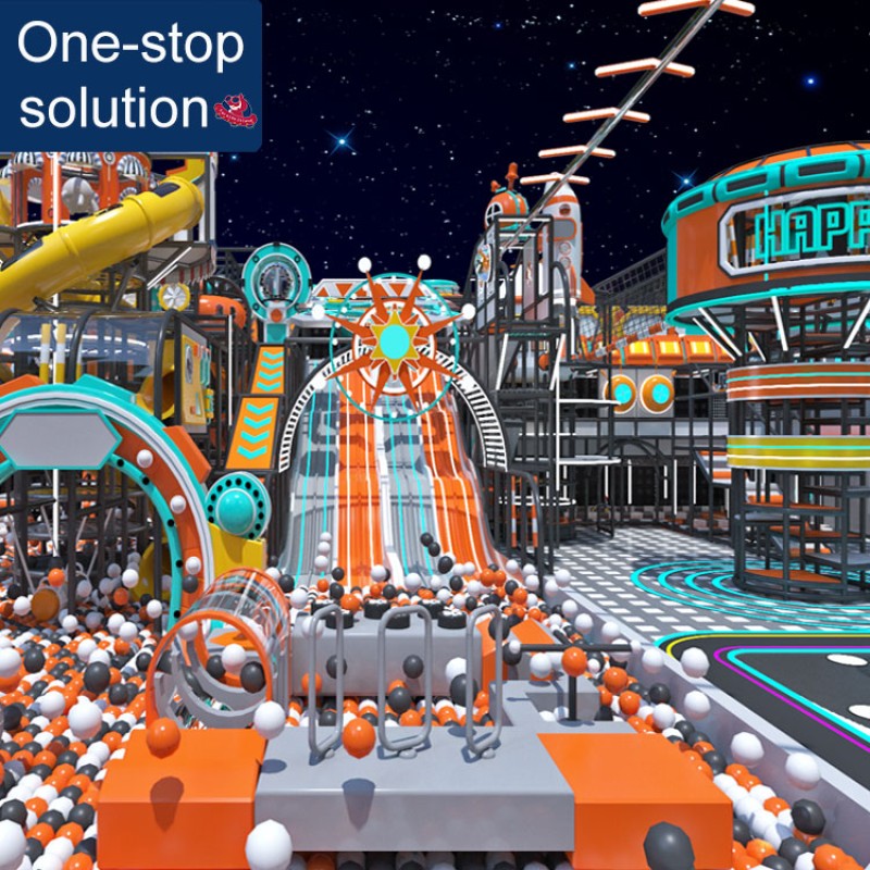 Playground Equipment Supplier - Kids Indoor Playground Trampoline Park Theme