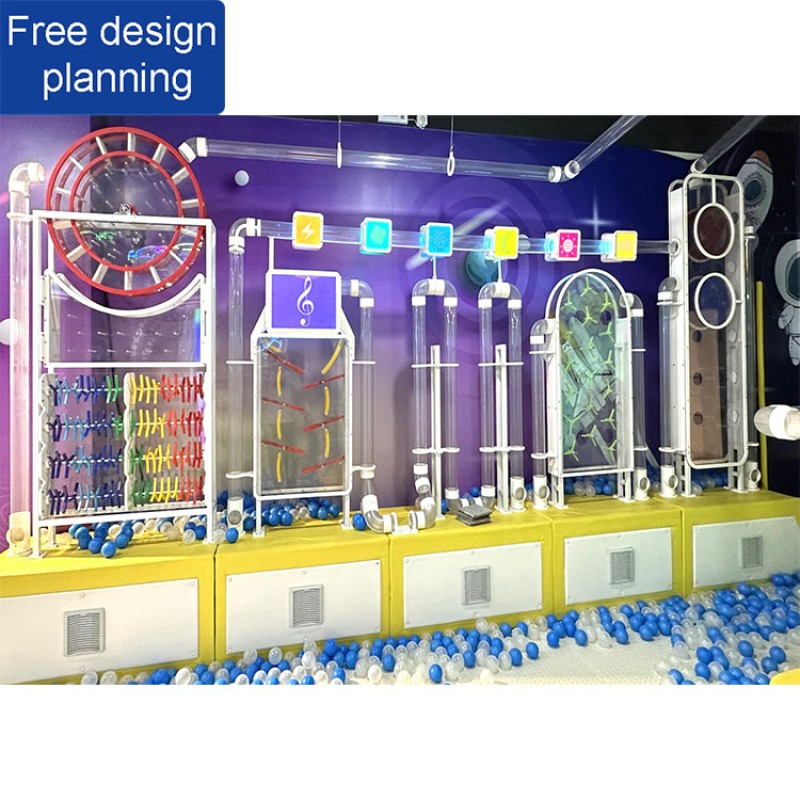 Playground Equipment Manufacturer - Interactive Soft Play Slide Ball Wall