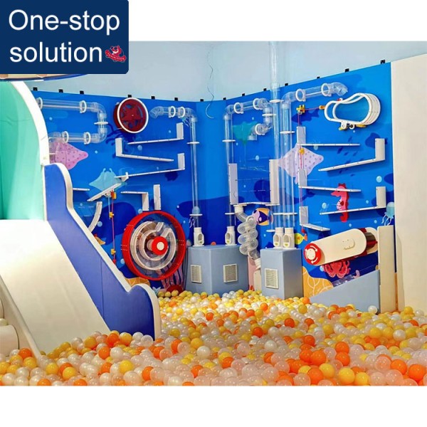 Indoor Playground Manufacturer - Interactive Playground Vacuum Tube Ball Wall