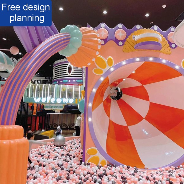 Playground Manufacturer - Customizable Theme Macaron Style Play Area