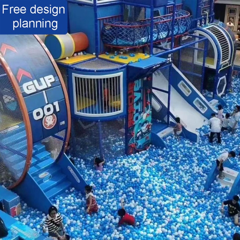 Play Equipment Manufacturer - Children Maze Game Soft Indoor Playground