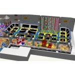 Trampoline Park Supplier - Commercial Indoor Playground Trampoline Park