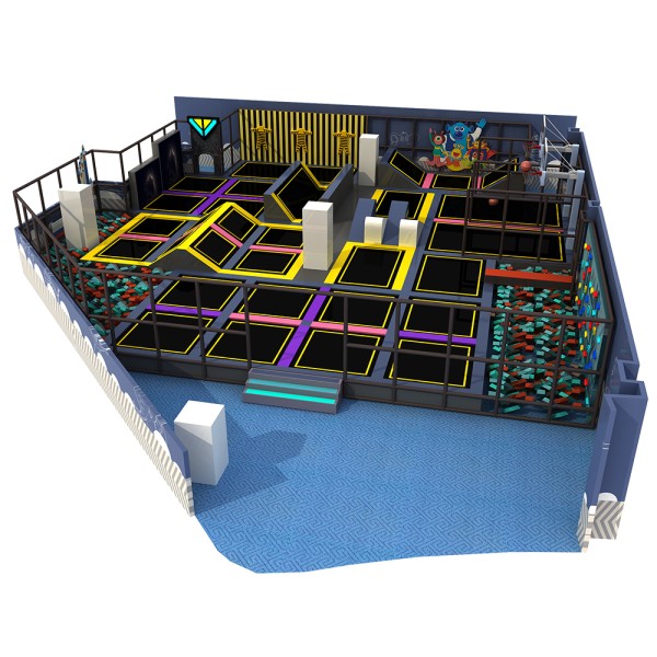 Indoor Playground Manufacturer - Quality Commercial Trampoline Park Kindergarten