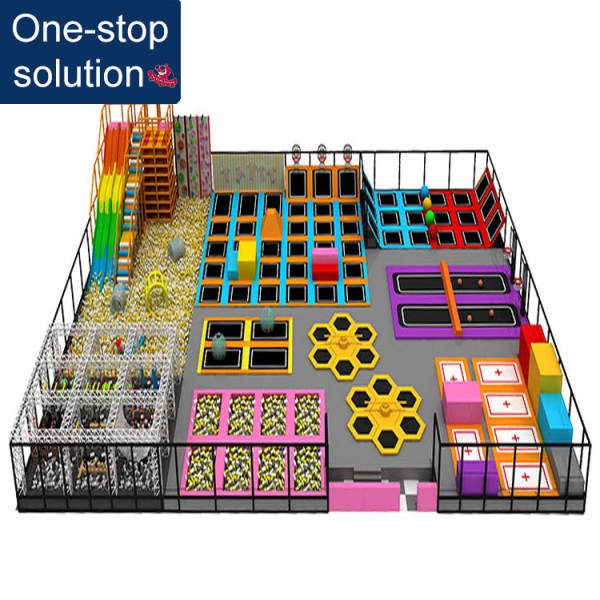 Trampoline Park Supplier - Commercial Indoor Mobile Trampoline Adults