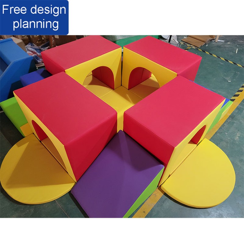 Soft Play Manufacturer - Hot New Soft Foam Farm Indoor White Sets