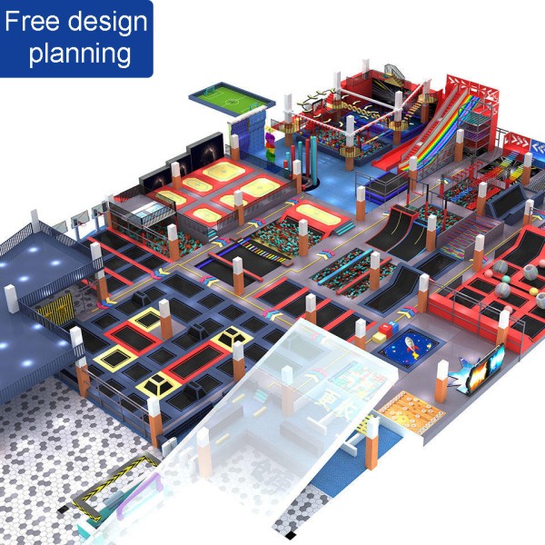 Trampoline Park Manufacturer - Commercial Indoor Trampoline Park Jumping