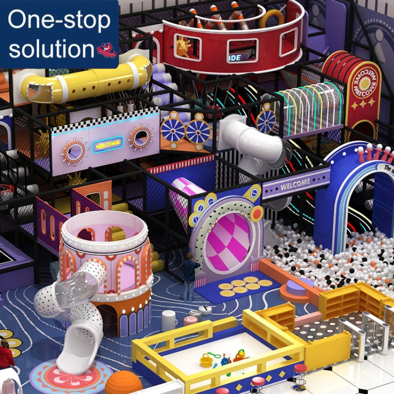 Playground Equipment Supplier - Kids Indoor Soft Play Plastic Shopping Mall