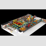 Trampoline Park Manufacturer - 2025 Kids Jumping Commercial Ball Foam Cube