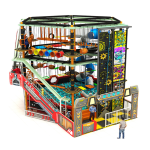 Soft Playground Manufacturer - Rope Course Adventurous Indoor Soft Play