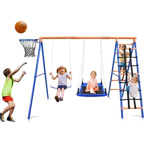 Playground Swing Supplier - Children's Indoor Commercial Outdoor Swing Set