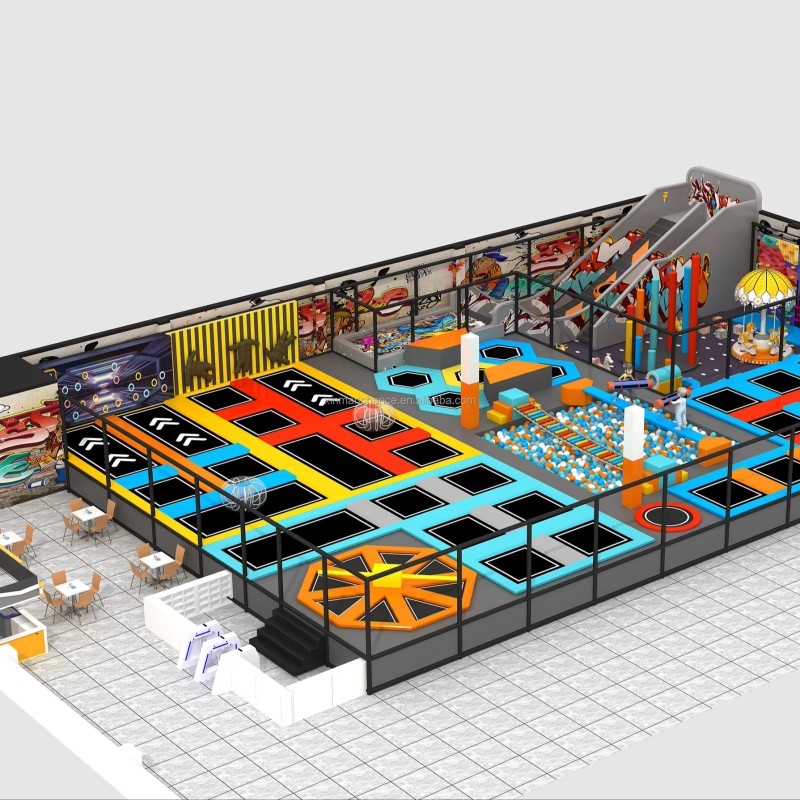 Indoor Playground Factory - Custom Design Commercial Indoor Trampoline Park