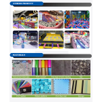 Indoor Playground Supplier - High Quality Ocean Style Trampoline Soft Castle