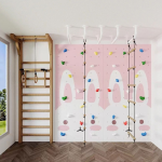 Climbing Wall Supplier - Safe Kids Indoor Climbing Wall Slide Rings
