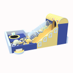 Inflatable Playground Manufacturer - Moetry Inflatable Small Ball Pit Slide