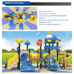 Playground Equipment Factory - Tree House Theme Outdoor Playground Slide