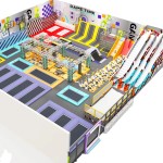 Indoor Playground Supplier - High Quality Ocean Style Trampoline Soft Castle