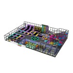 Indoor Playground Supplier - High Quality Ocean Style Trampoline Soft Castle