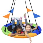 Swing Bed Manufacturer - Latest 2-Person Waterproof Round Swing Bed