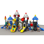 Playground Equipment Supplier - High Safety Outdoor Wooden Playground Slide