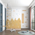 Climbing Wall Supplier - Safe Kids Indoor Climbing Wall Slide Rings