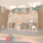 Indoor Playhouse Supplier - Children Indoor Playhouse Naughty Castle Games